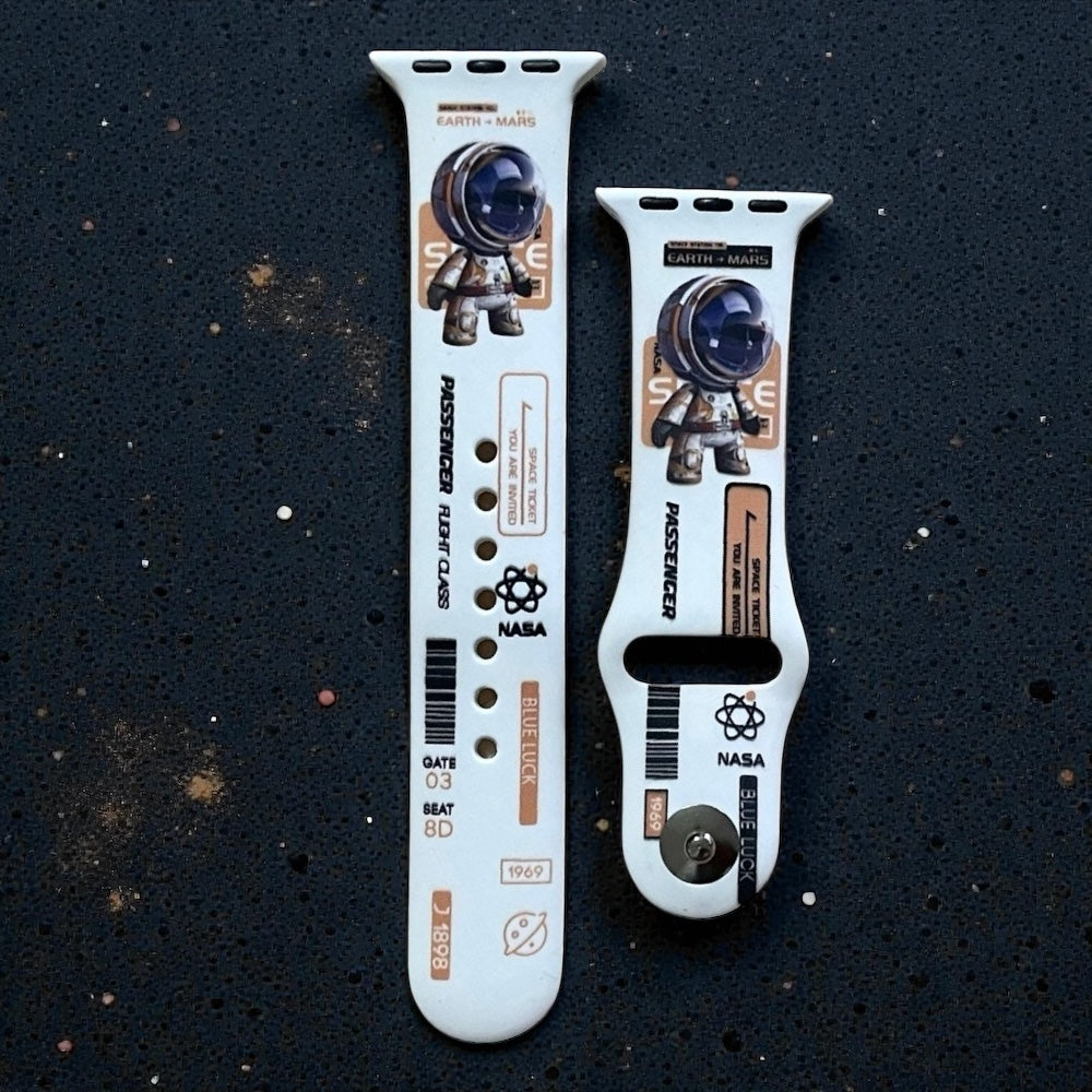 Pulsera – Nasa astronauta blanco para Apple Watch