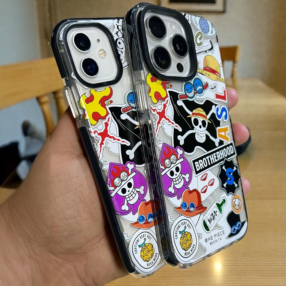 Estuche - One Piece ASL Brotherhood para iPhone 15 plus