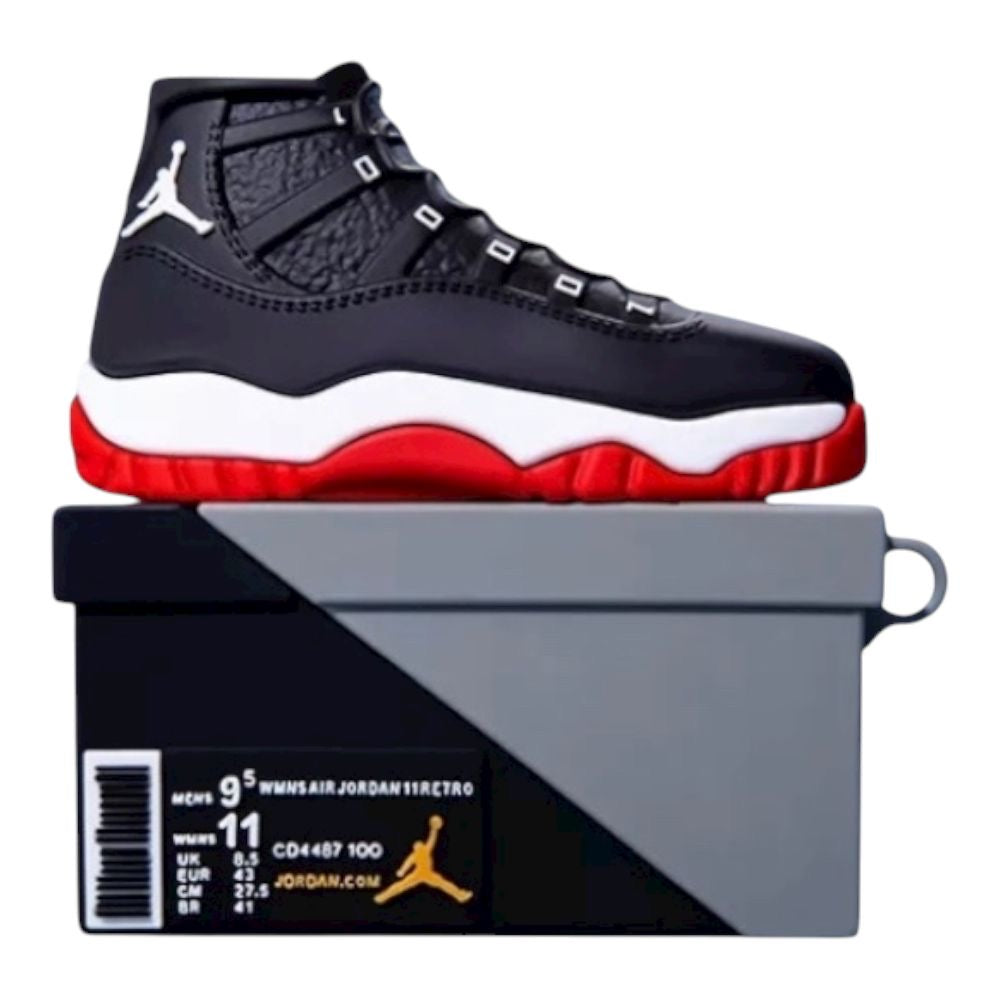 Estuche – Tenis Jordan 11 Bred para AirPods 3