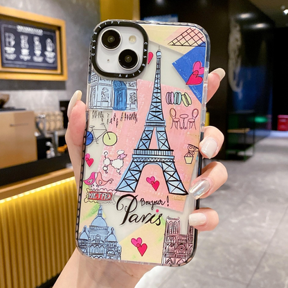 Estuche - Paris para iPhone 12 normal