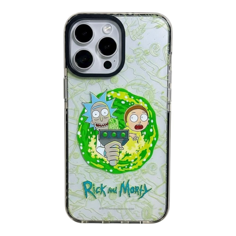 Estuche - Rick and Morty Portal Verde para iPhone 16 Pro Max