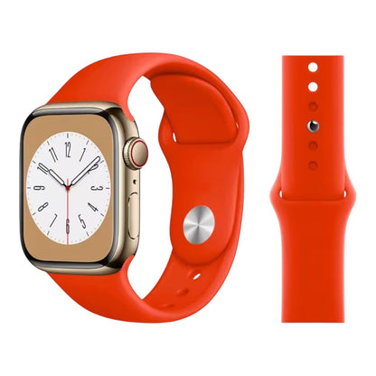 Pulsera - Silicón rojo para Apple Watch
