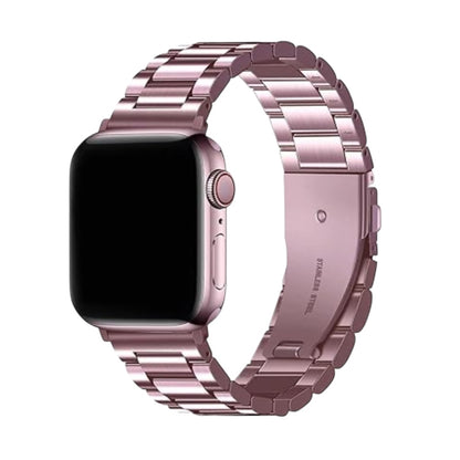 Pulsera - Eslabón metal rosado para Apple Watch