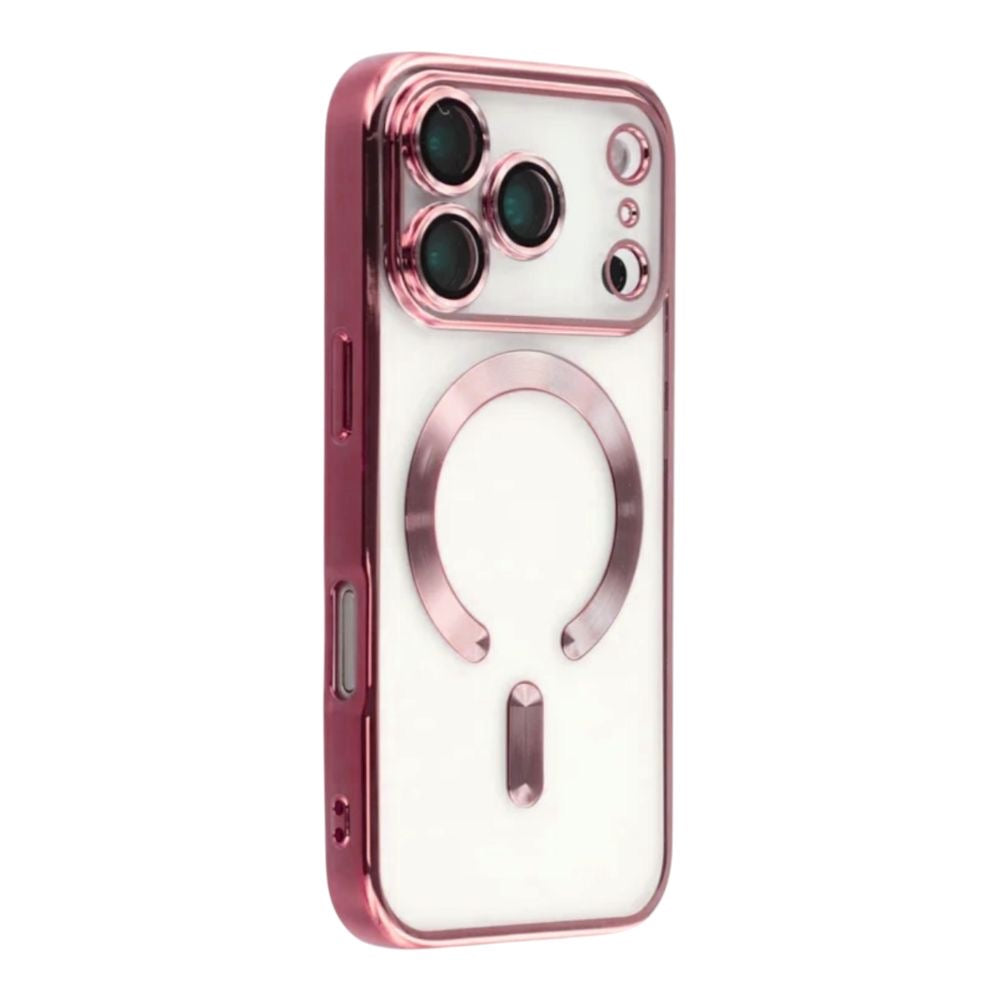 Estuche - Magnético Luxe Rosado para iPhone 17 Pro Max
