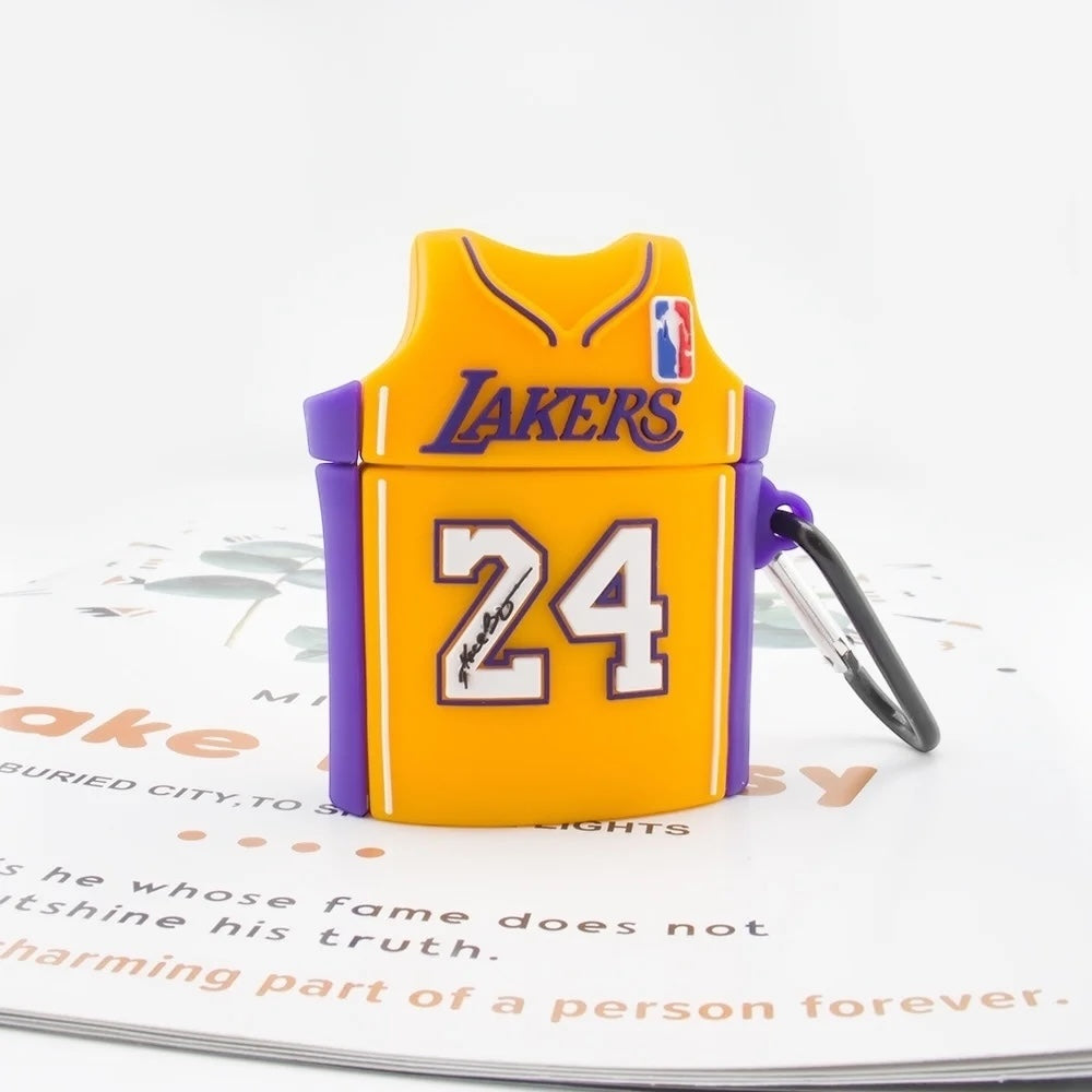 Estuche – Lakers Lebron 24 camisola para AirPods 1 y 2