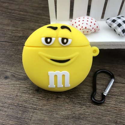 Estuche – M&M Amarillo para AirPods 1 y 2