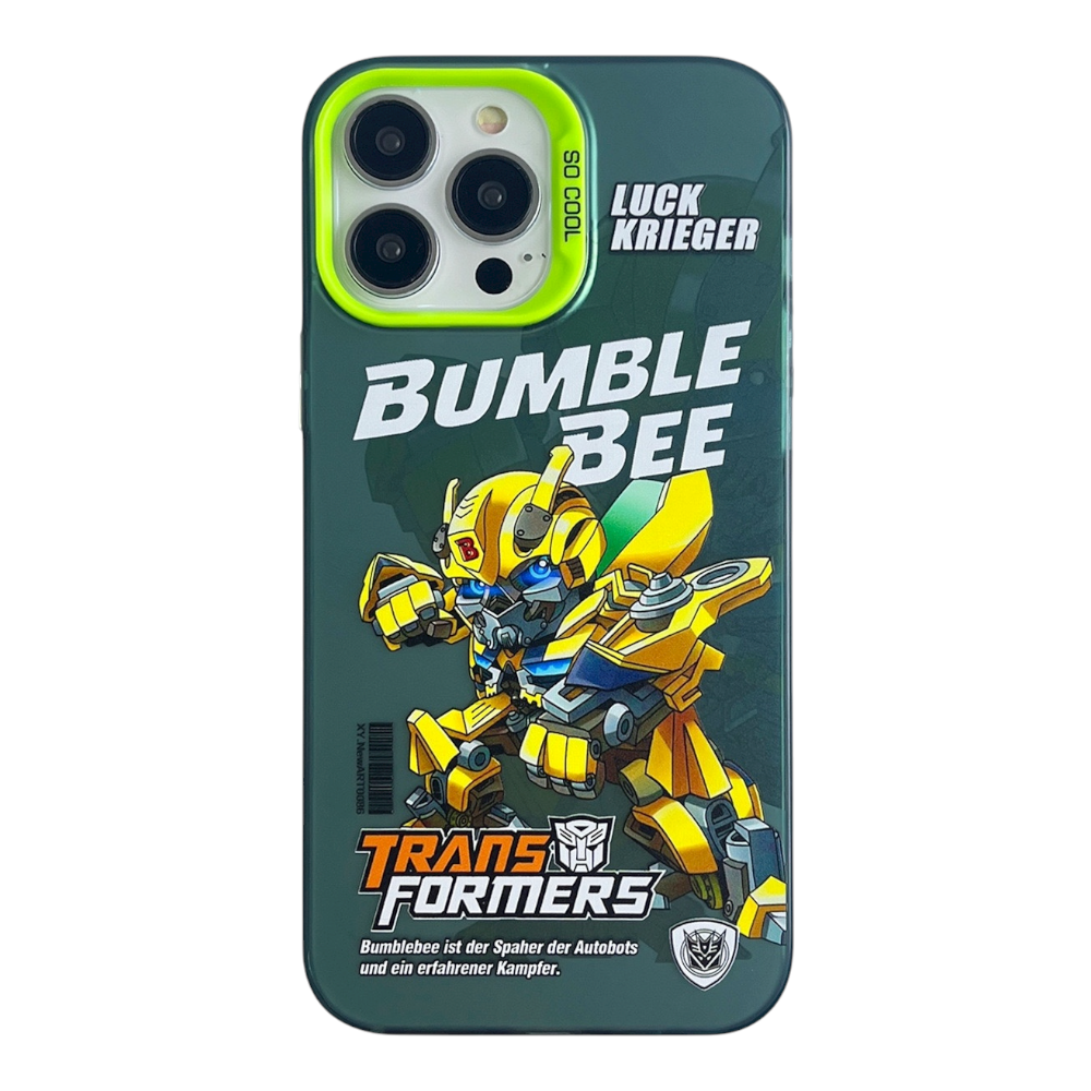 Estuche – Bumblebee de Transformers para iPhone 15 Plus