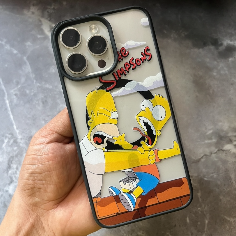 Estuche - Los simpsons para iPhone 13 Pro Max