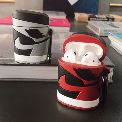 Estuche – Nike Jordan Air 1 gris para AirPods 1 y 2