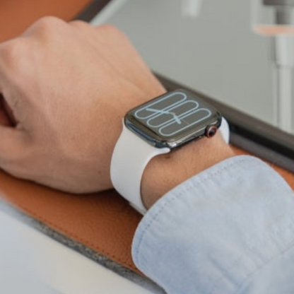 Pulsera - Silicón blanco para Apple Watch