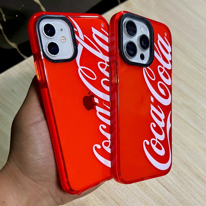 Estuche - Coca Cola Red Logo para iPhone 14 plus