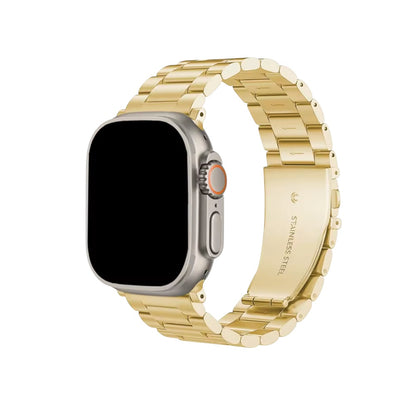 Pulsera - Eslabón metal dorada para Apple Watch