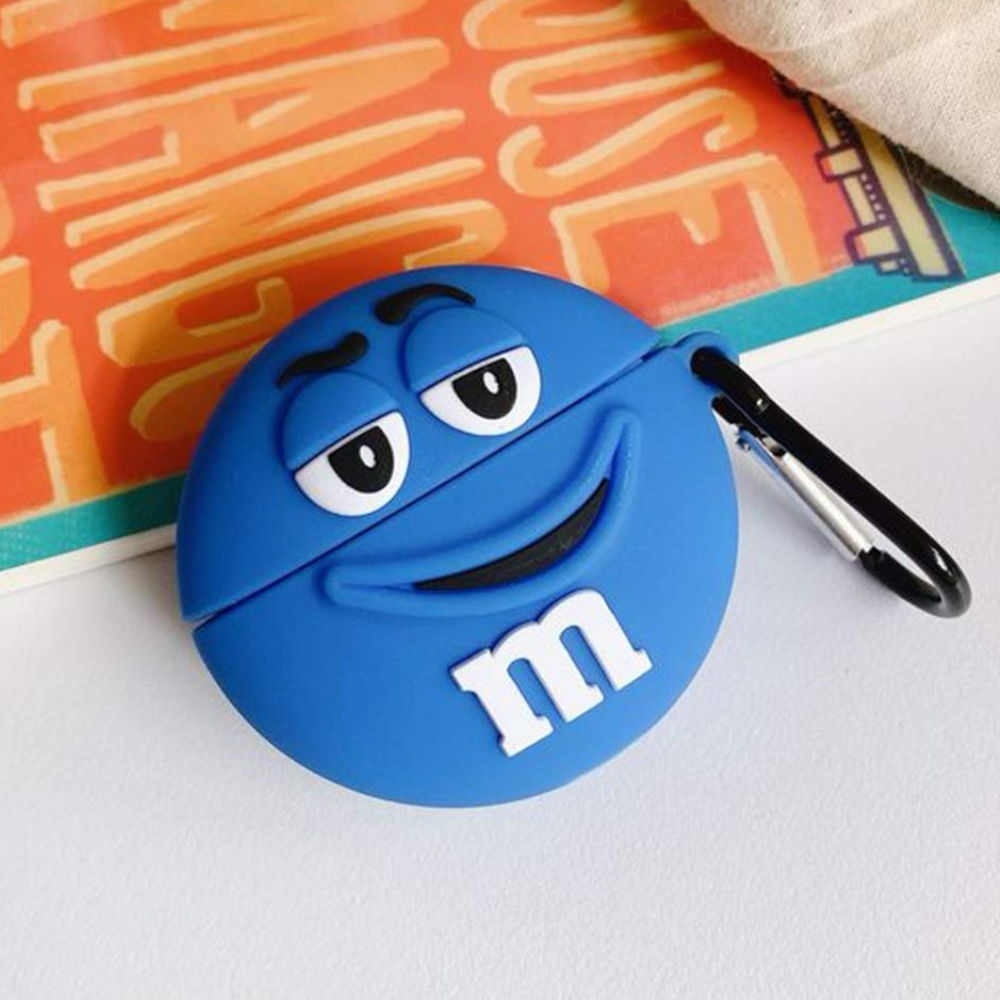 Estuche – M&M Azul para AirPods 1 y 2