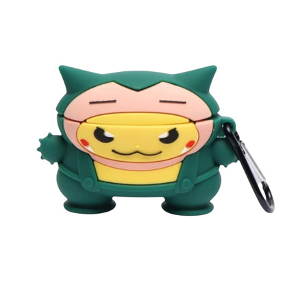 Estuche – Snorlax con Pikachu de  Pokémon para AirPods Pro 1 y 2