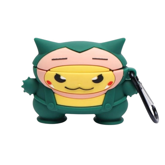 Estuche – Snorlax con Pikachu de  Pokémon para AirPods Pro 1 y 2