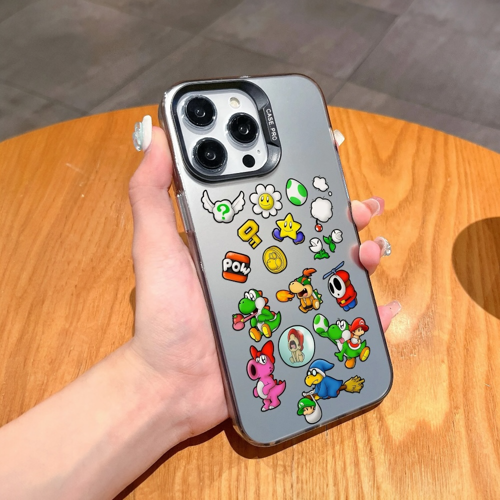 Estuche - Super Mario Bros Personajes para  iPhone 14 Pro