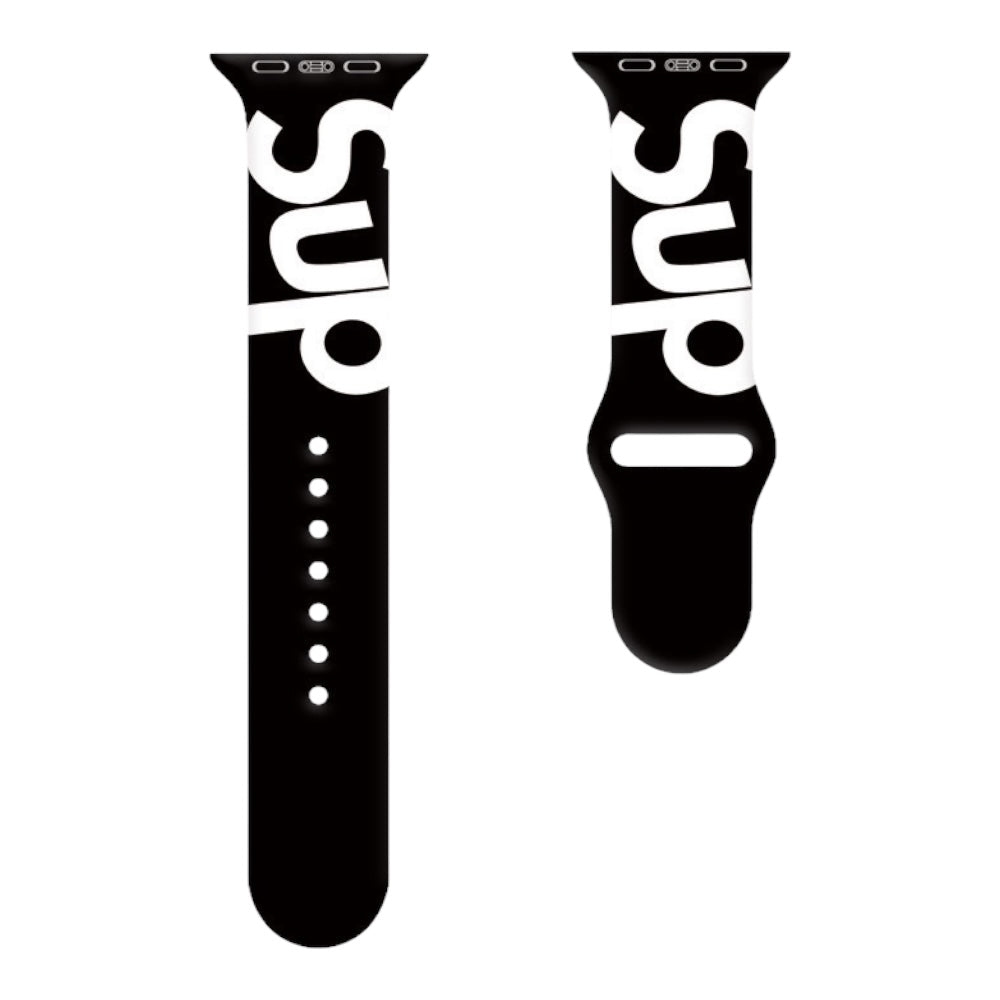 Pulsera - Supreme deportiva negro para Apple Watch