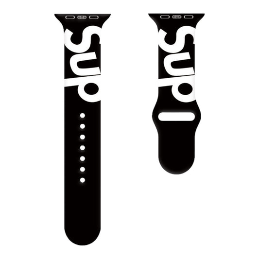 Pulsera - Supreme deportiva negro para Apple Watch
