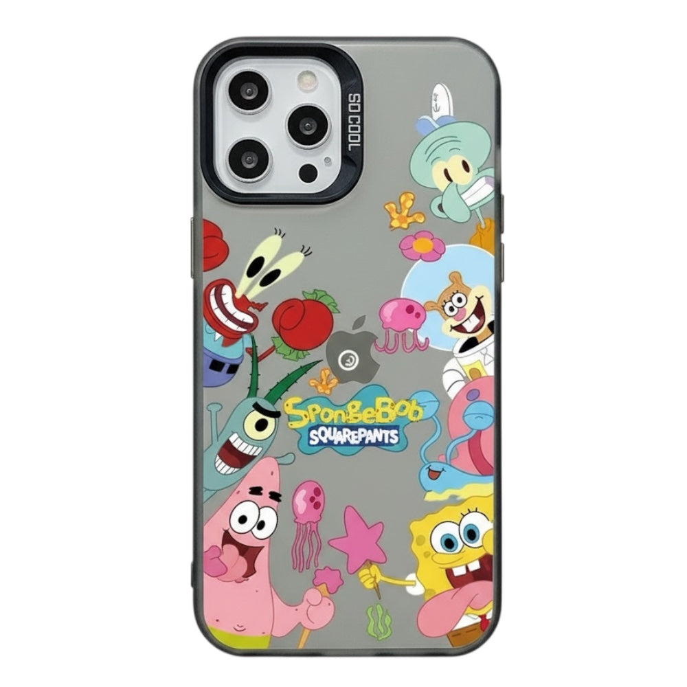 Estuche – Bob Esponja Friends para iPhone 14 Pro