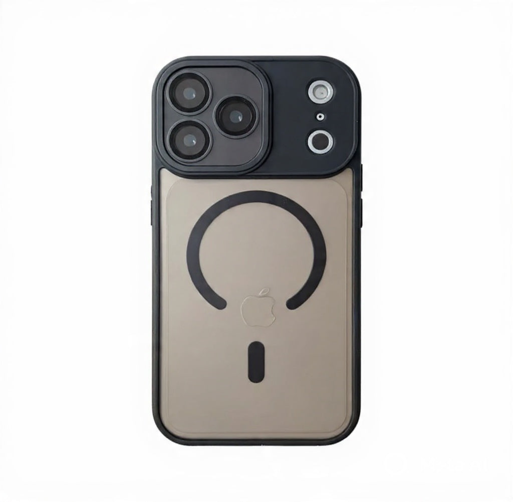 Estuche - Luxury Lens antishock negro para iPhone iPhone 17 Air