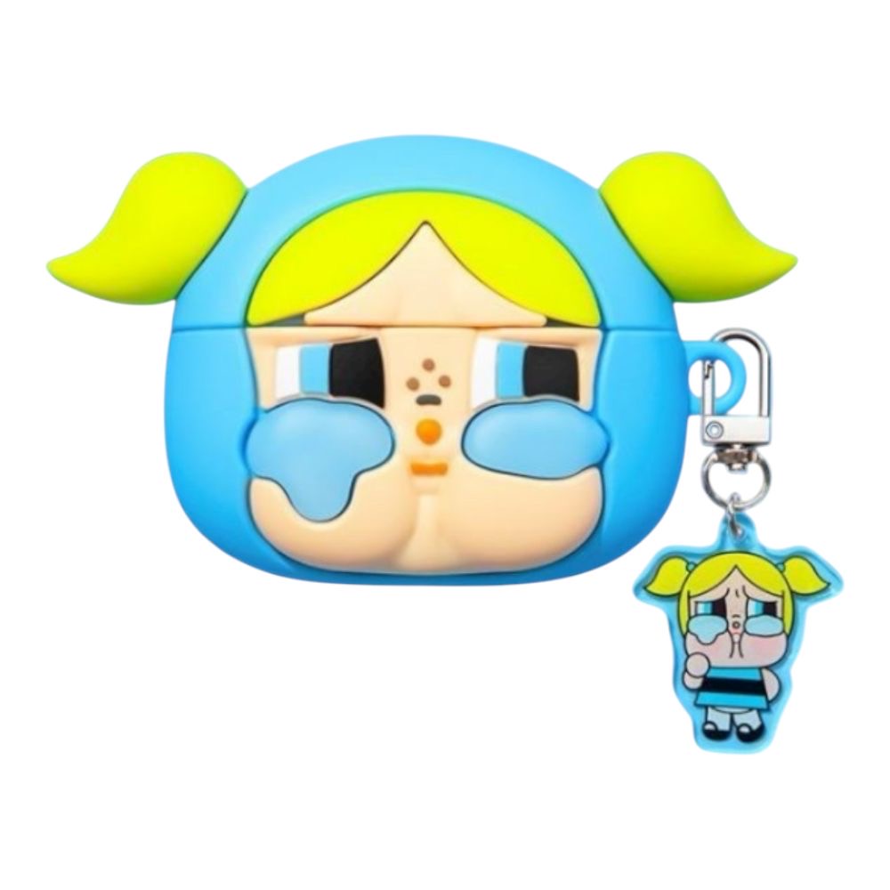 Estuche – Bombón Azul Bubbles para AirPods 4