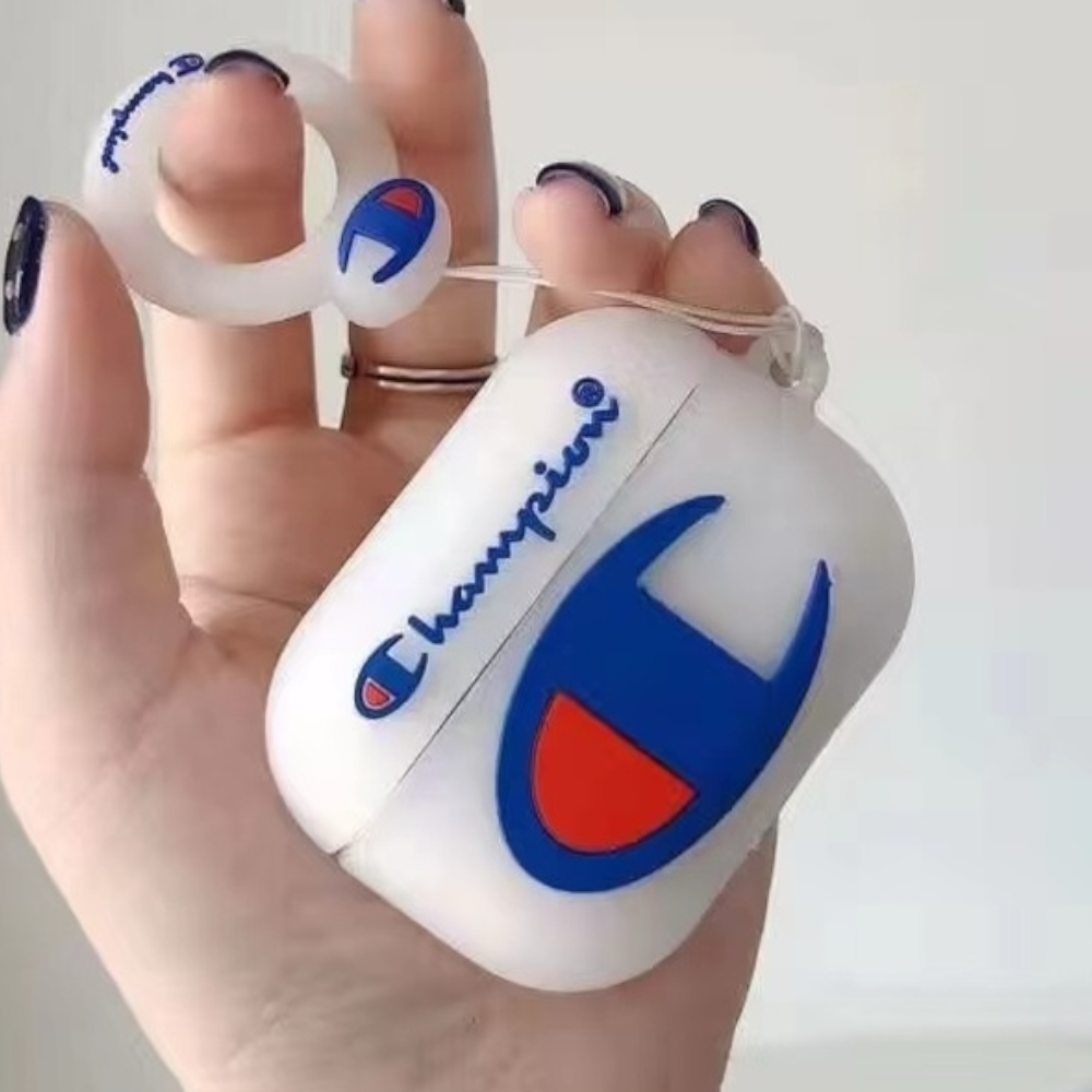 Estuche – Champion transparente opaco  para AirPods Pro 1 y 2