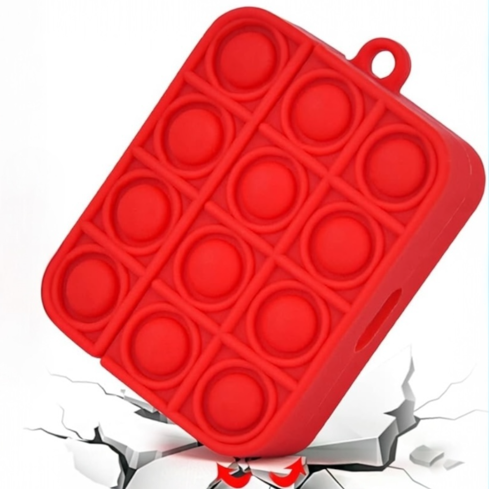 Estuche – Pop it rojo para AirPods 1 y 2