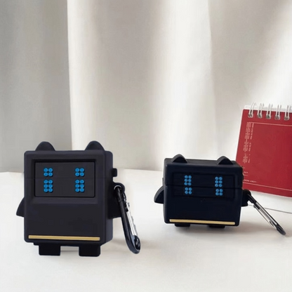 Estuche – robot negro para AirPods 3