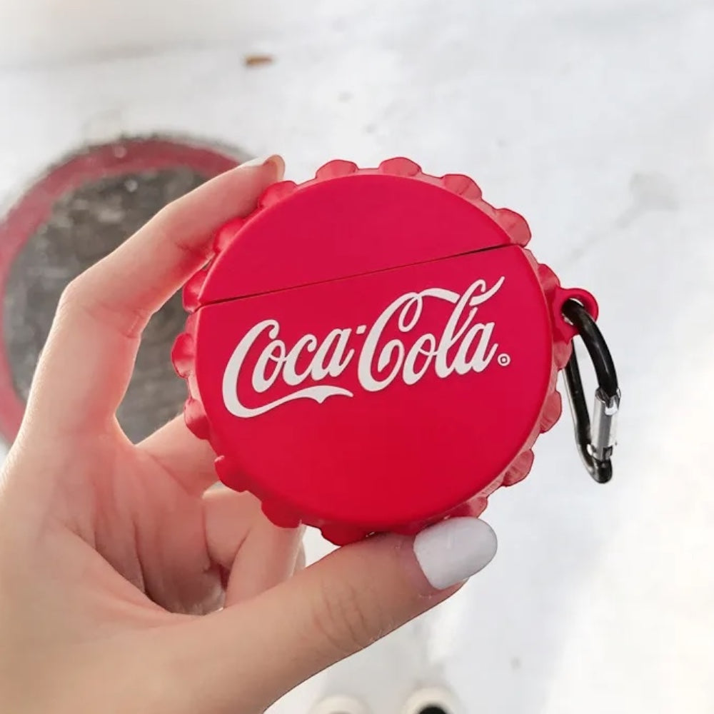 Estuche – Tapita CocaCola para AirPods Pro 1 y 2