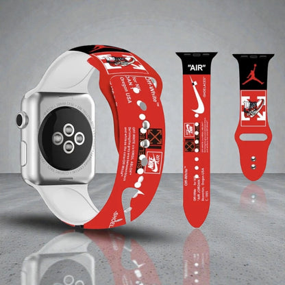 Pulsera - Jordan Air deportiva rojo para Apple Watch