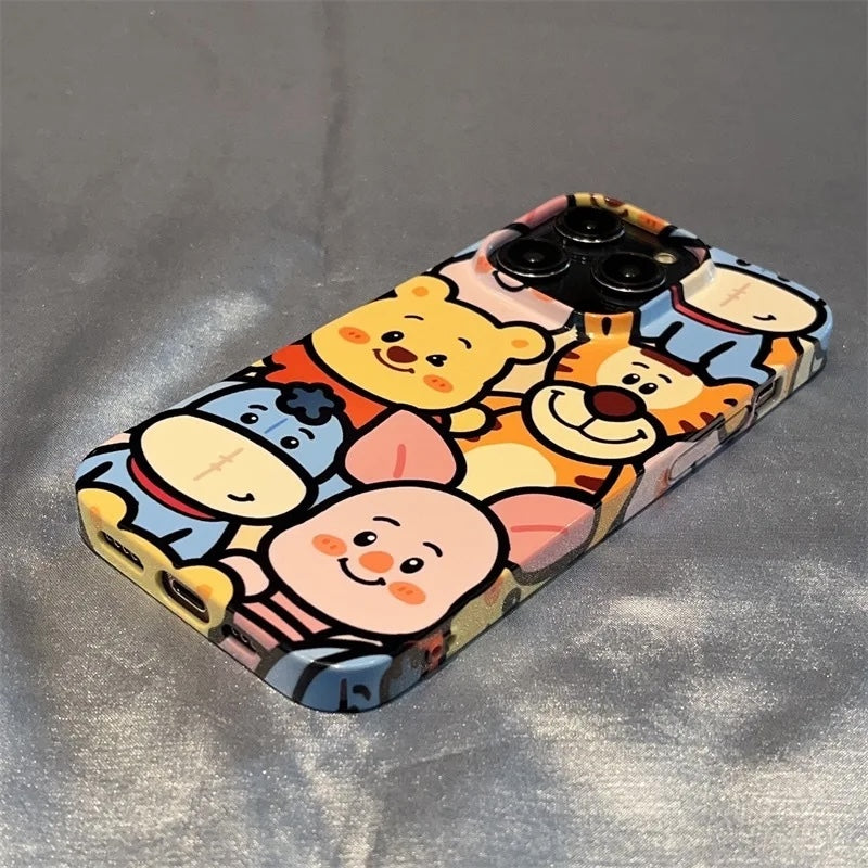 Estuche - Winnie Pooh y otros  para iPhone 14 Pro