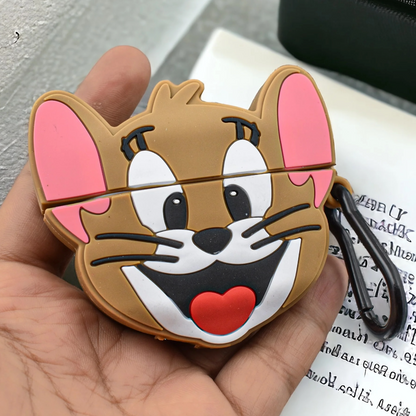 Estuche – Jerry Sonriente de Tom y Jerry para AirPods 1 y 2