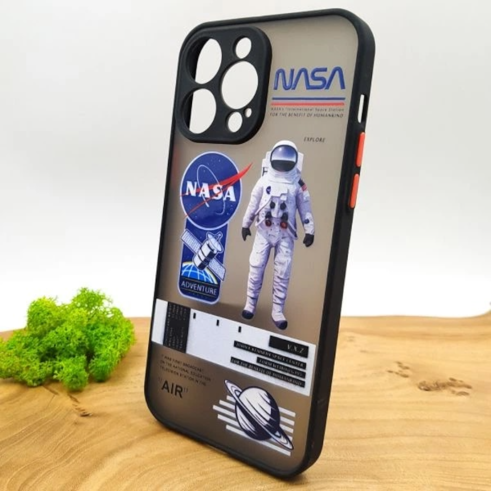 Estuche - Astronauta NASA negro para iPhone XS MAX