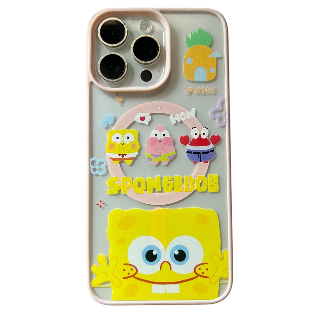 Estuche - Bob esponja para iPhone 15 Pro Max