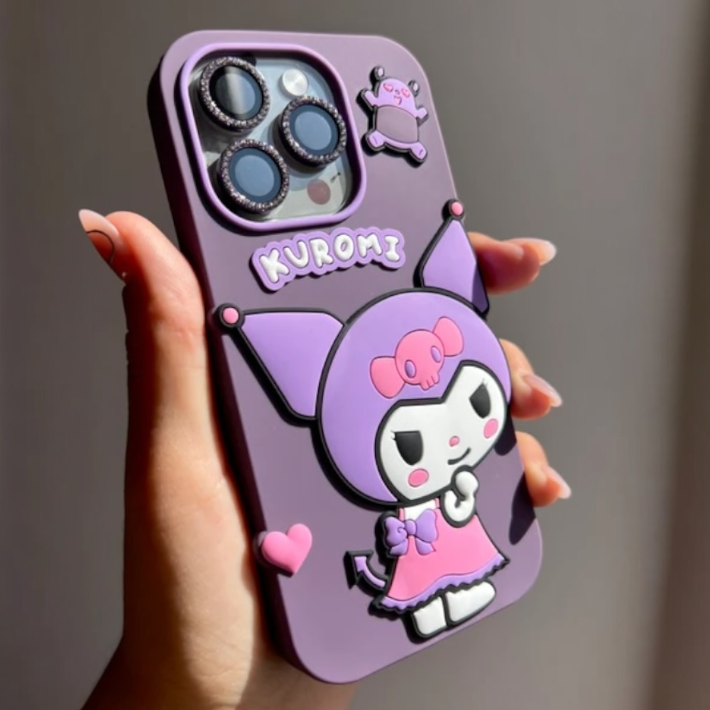 Estuche - Kuromi Cute para iPhone 12 Pro Max