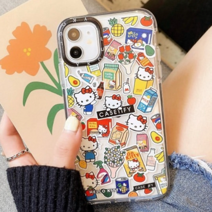 Estuche - Hello Kitty collage para iPhone 7/8/SE