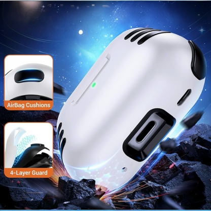 Estuche – Maxjoy Protective antishock Blanco para AirPods Pro 1 y 2
