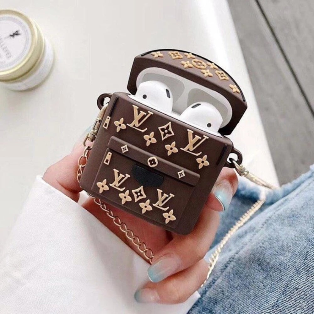 Estuche – LUIS VUITON Mochila para AirPods 1 y 2
