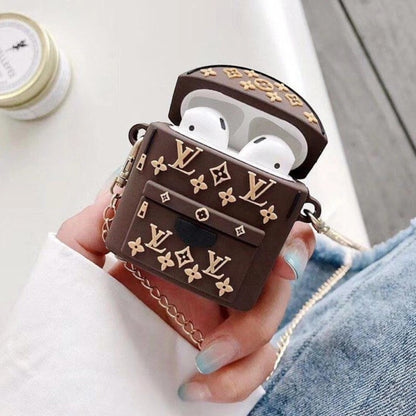 Estuche – LUIS VUITON Mochila para AirPods 1 y 2