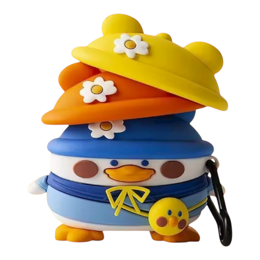 Estuche – Patito con sombrero para AirPods Pro 1 y 2