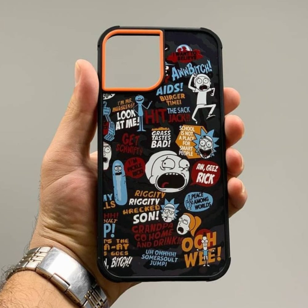 Estuche - Rick and Morty para iPhone X/XS