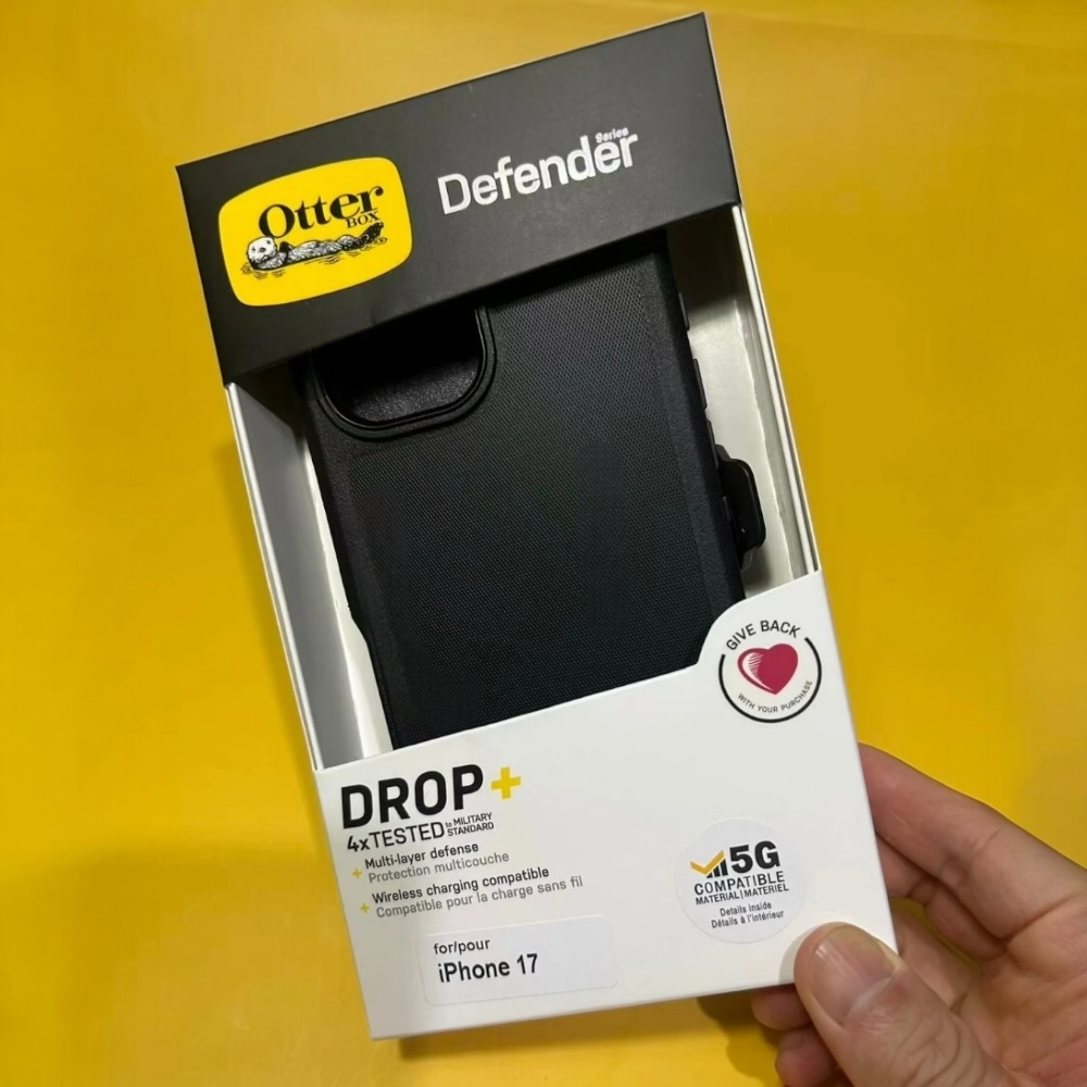 Estuche - Otter box original Negro para iPhone 17 normal