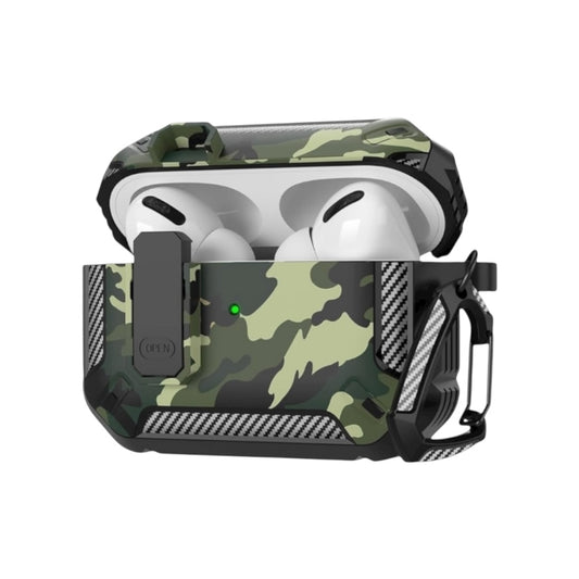 Estuche – Militar case verde antishock para AirPods Pro 1 y 2