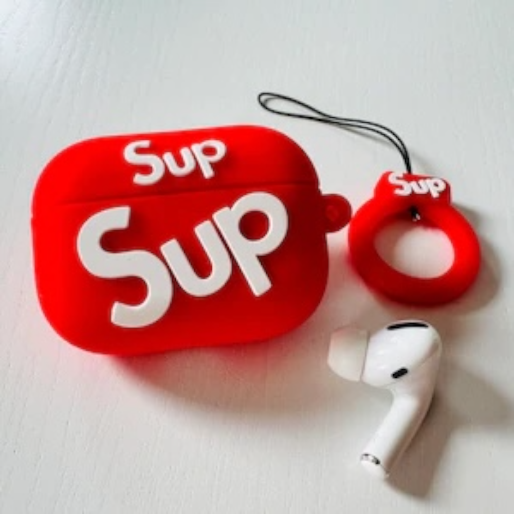 Estuche – Sup Rojo  para AirPods Pro 1 y 2