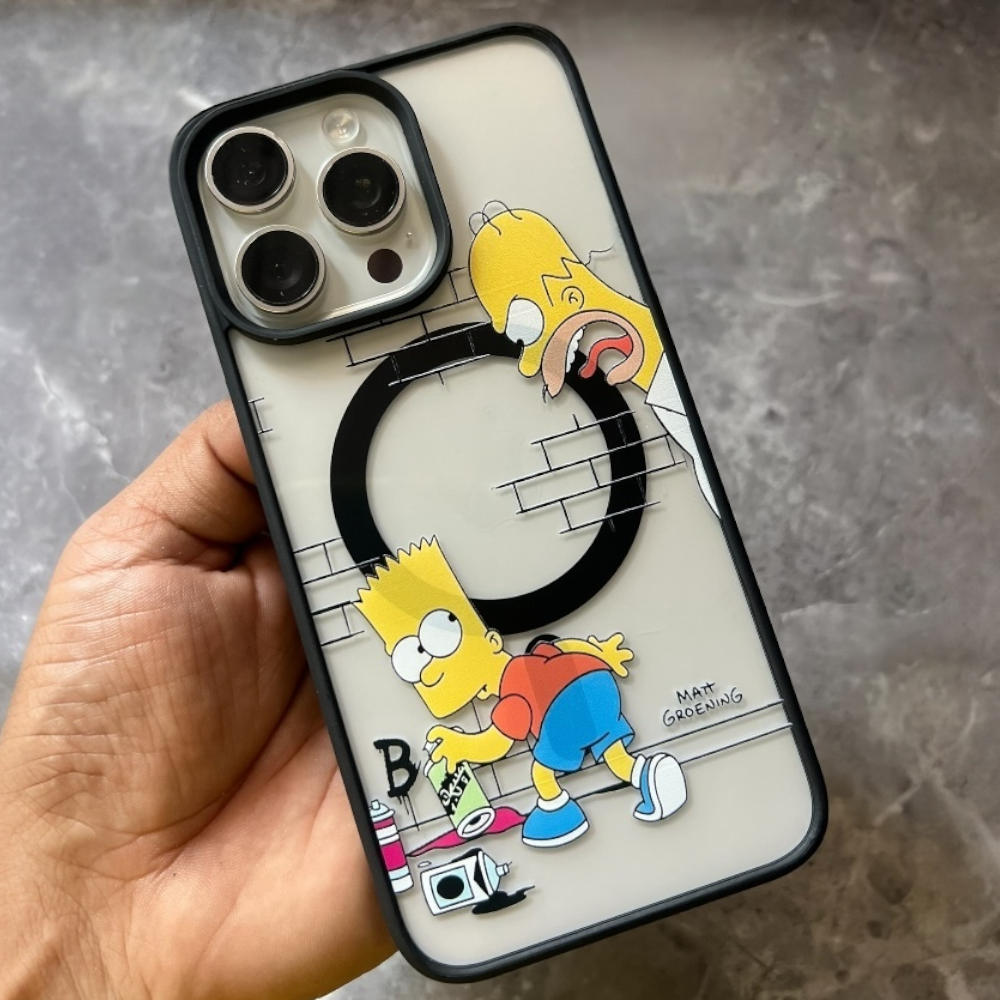Estuche - Los simpsons para iPhone 14 Pro Max