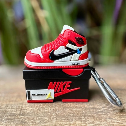 Estuche – Tenis Rojo Air Jordan para AirPods Pro 1 y 2
