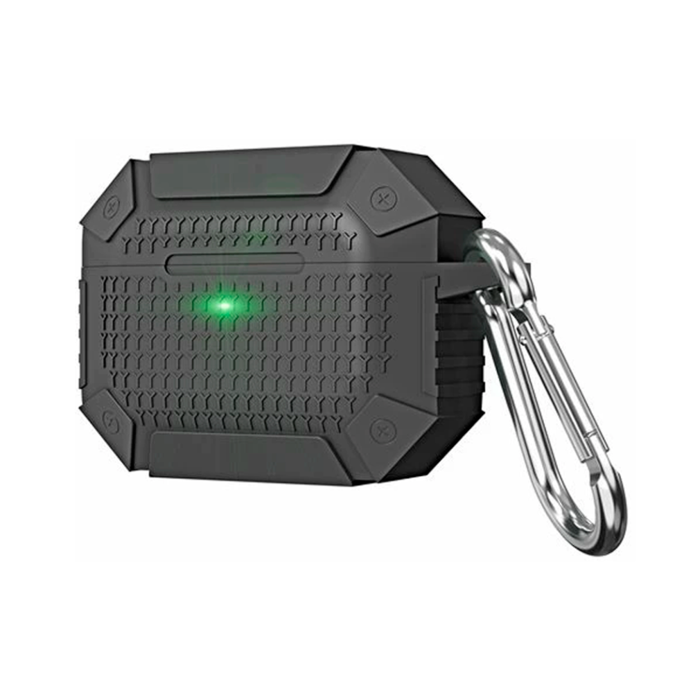 Estuche – Protector Antigolpes de Silicona Para AirPods 3 Gris