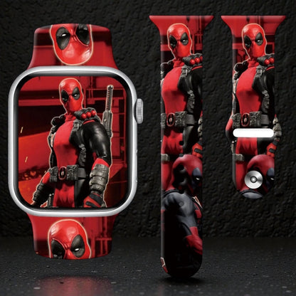 Pulsera - Deadpool de Marvel para Apple Watch