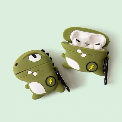 Estuche – Dino Verde para AirPods Pro 1 y 2