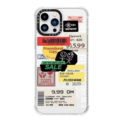 Estuche - Stickers de precios para iPhone Xr
